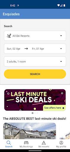 Esquiades.com - Ski Holidays screenshot 1