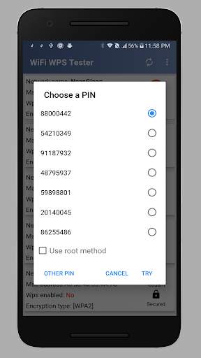 WPS WPA Tester — WiFi WPS Connect, Recovery screenshot 3