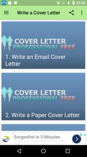 How to Write a Cover Letter скриншот 2
