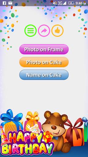 Birthday Greeting Cards Maker screenshot 3