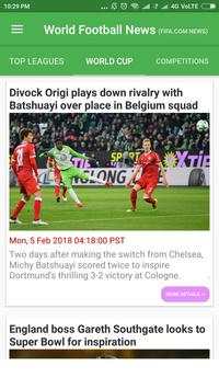 World Football News screenshot 3