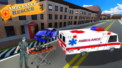 Ambulance Rescue Simulator: Emergency Drive screenshot 2