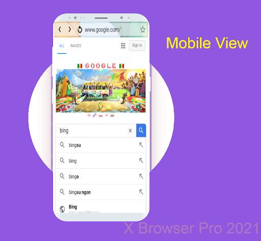 X Browser Pro Super Fast - Turbo Mini 2021 स्क्रीनशॉट 4