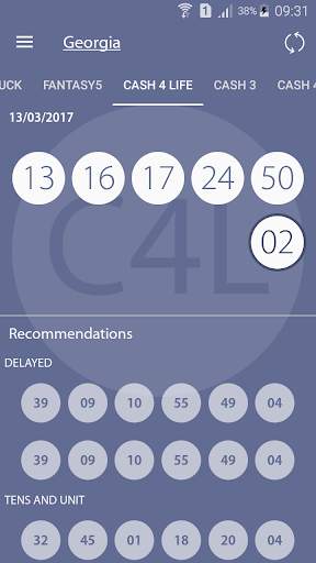 7 Lottery - Lotto Prediction 1 تصوير الشاشة