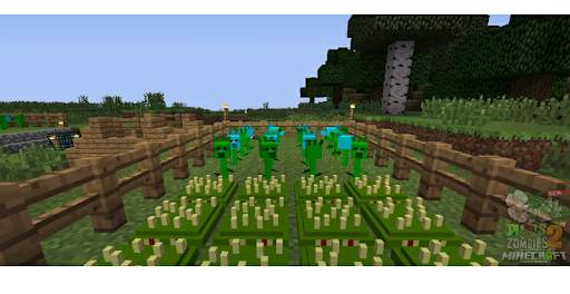Mod Plant vs Zombie 2 for Minecraft screenshot 1