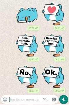 Sticker de carteles en español para WhatsApp screenshot 1