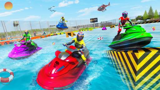 Boat Racing War-Jet Ski Race screenshot 1