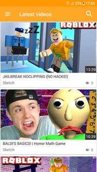 Sketch Roblox video screenshot 2