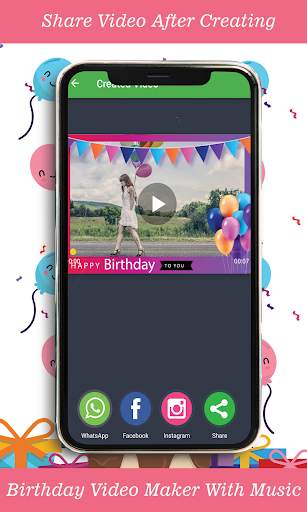 Birthday Video Maker With Music 2020 screenshot 3