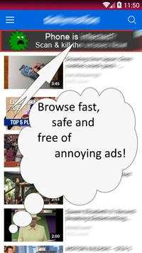 Emo Ads Blocker Browser screenshot 3