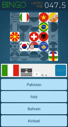 Flag Bingo - Random Flag Quiz screenshot 2