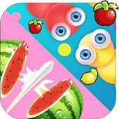 Snake and Fruit icon