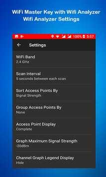 WiFi Analyzer for WiFI Master Key screenshot 8