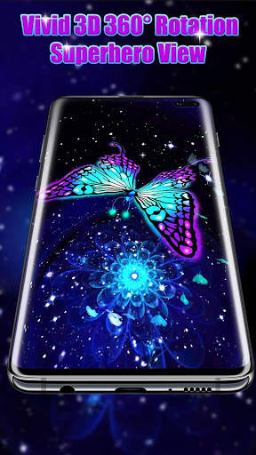 3D Butterfly Live Wallpaper screenshot 4