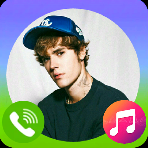 Justin Bieber call: Fake video call and songs icon