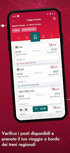 Trenitalia, orari, biglietti screenshot 3