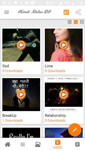 Hindi Status DP - Video Status DP Jokes Stickers screenshot 4