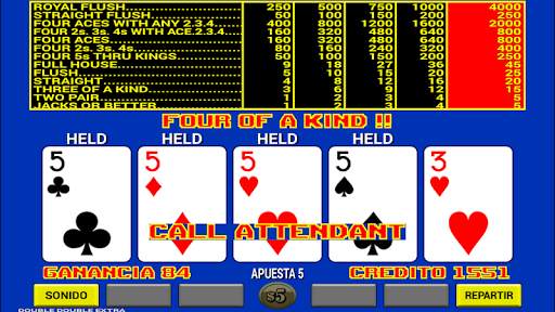 Vídeo Poker screenshot 4