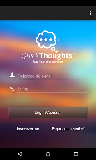 QuickThoughts screenshot 1