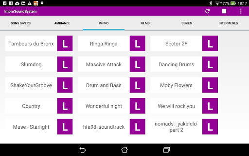 Impro Sound System screenshot 1