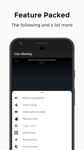 Clan Meeting - Free Video Conferencing screenshot 2