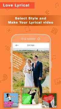 Love Photo Lyrical Video Status Maker With Music screenshot 3