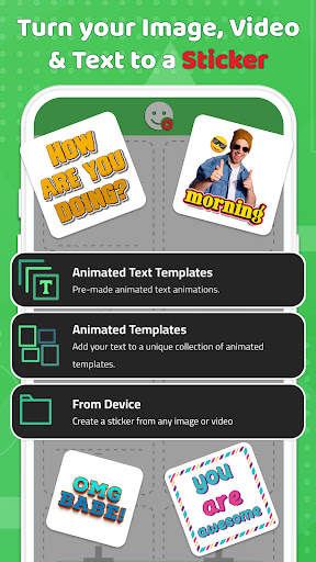 Animated Sticker Maker & Text screenshot 3