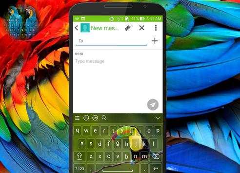 Birds Keyboard 2017 screenshot 1