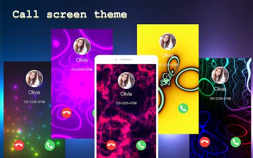 Color Call - Caller Screen - Color Phone Flash screenshot 1