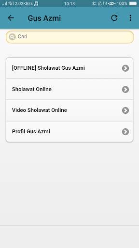 Offline Sholawat Gus Azmi screenshot 2