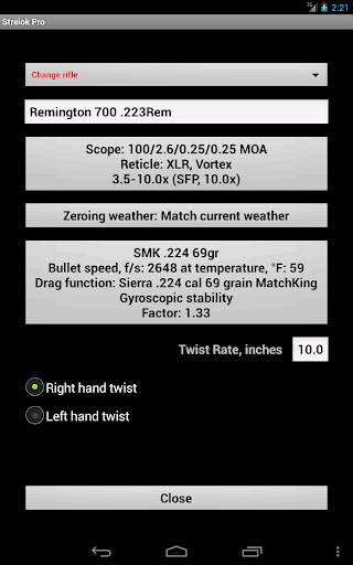 Strelok Pro screenshot 11