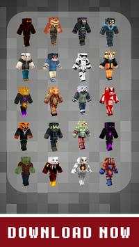 Skins for Minecraft PE screenshot 1