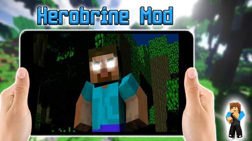 Herobrine Mod for Minecraft Pocket Edition screenshot 7