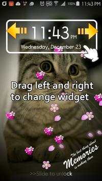 Flower Slide to unlock Locker screenshot 1