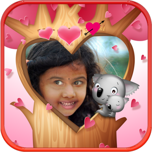 Cute Hearts Photo Frames icon