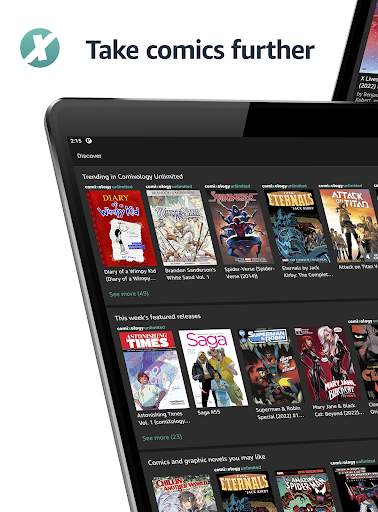 Comics & Manga by Comixology screenshot 1