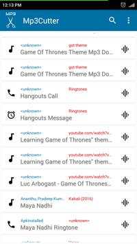 MP3 Cutter, Trimmer screenshot 2