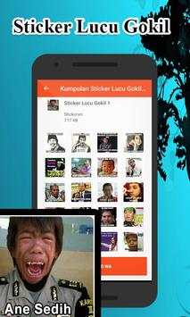 Kumpulan Sticker Lucu Gokil - WAstickerApps screenshot 1