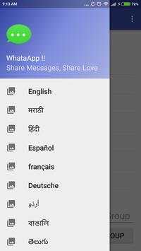 WhataApp : Message Container screenshot 2