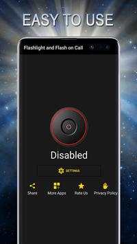 flashlight and flash on call alerts – phone &sms screenshot 3