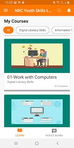 NRC Skills Development Platform скриншот 2