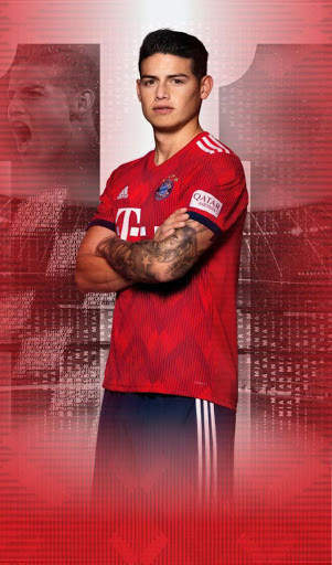 James Rodriguez 4K Wallpaper screenshot 15