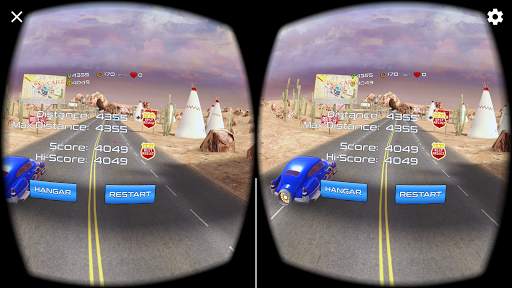 Rocket Carz Racing VR screenshot 6