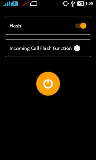 Flashlight Flash on call screenshot 3