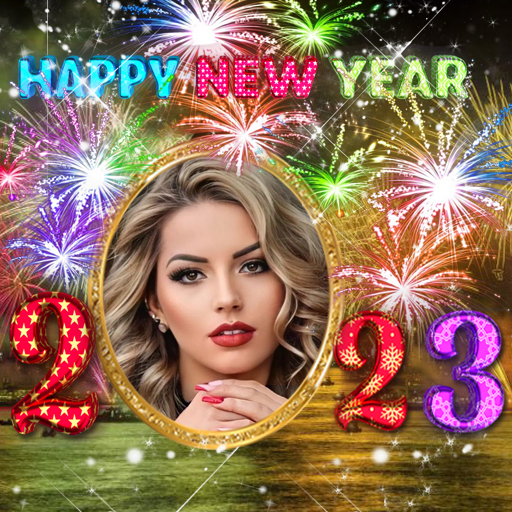 New Year Photo Frame 2023 icon