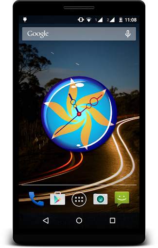 Candy  Clock Live Wallpaper screenshot 2