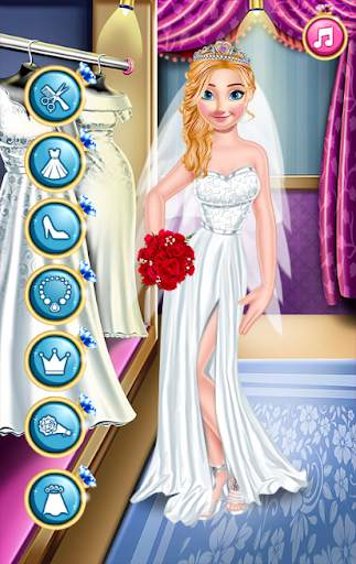 Millionaire Wedding Blondie Bride Dress up Game screenshot 3