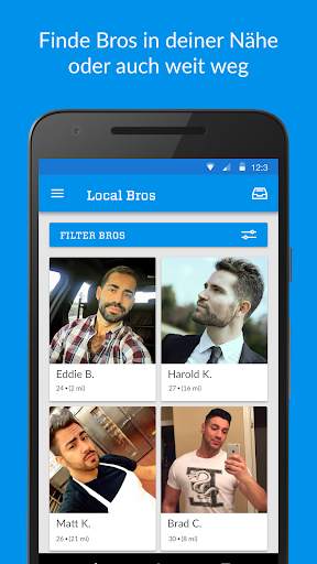 BRO: The Bromance App For Men screenshot 1