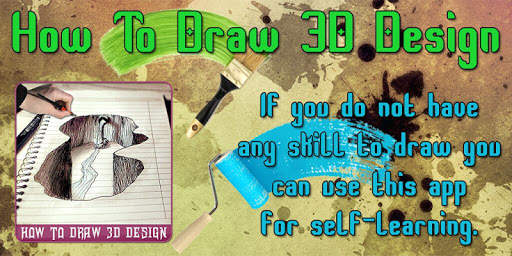 How to Draw 3D Design - 3D Design Step By Step screenshot 1
