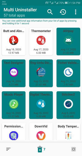 Easy Uninstaller App - Multi App Uninstall 2 تصوير الشاشة